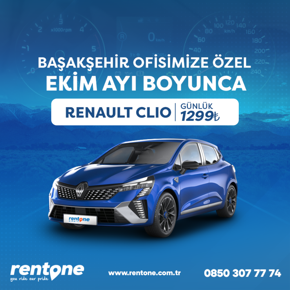 Başakşehir Ofisimize Özel Araç Kiralama Kampanyası